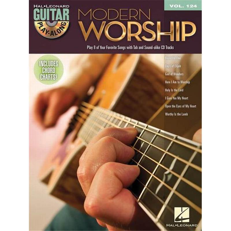 Compilation - Guitar Play Along Vol.124 Modern Worship + Cd