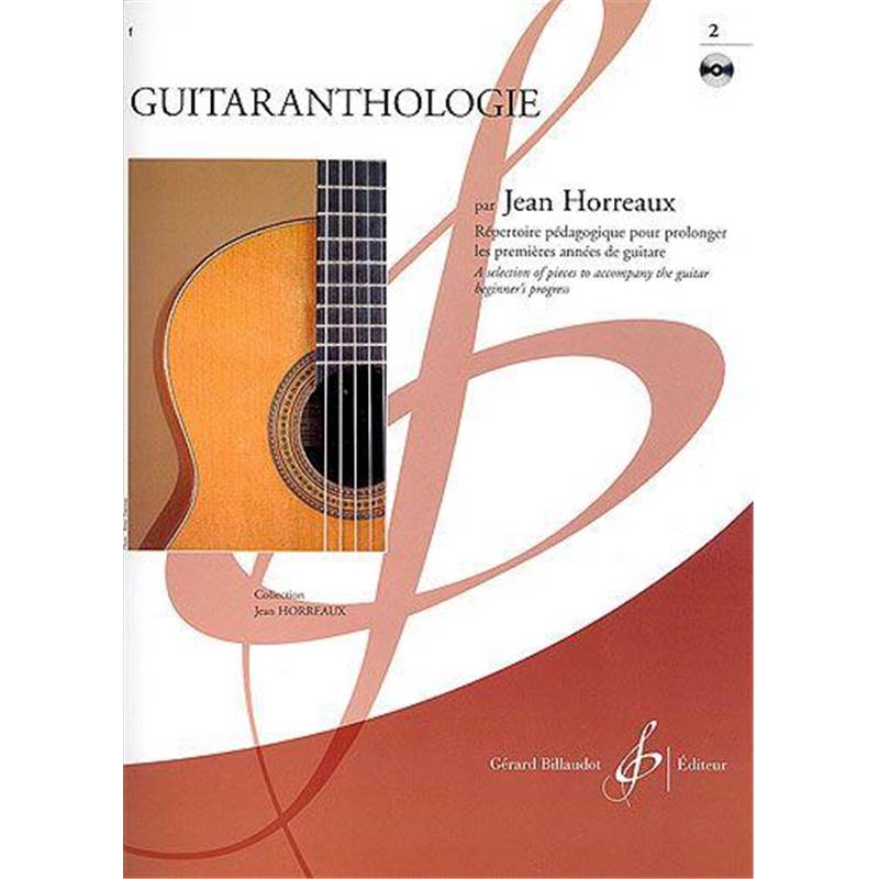 Compilation - Guitaranthologie Vol.2 Repertoire Pedagogique pour Guitare + Cd