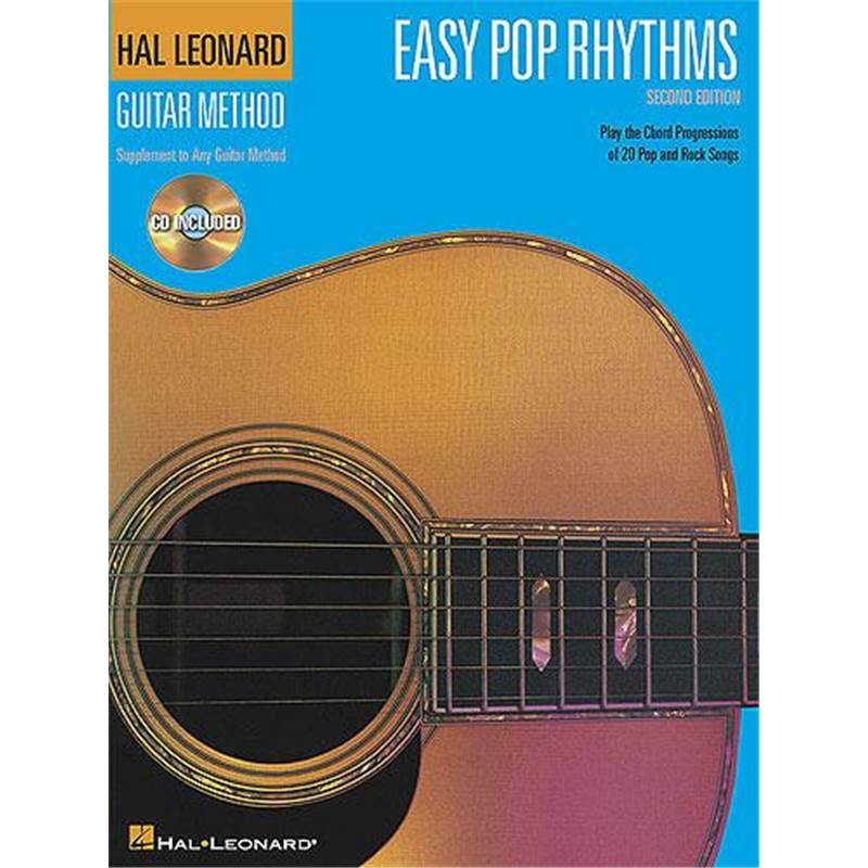 Compilation - Hal Leonard Guitar Method : Easy Pop Rhythms + Cd