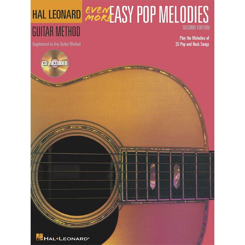 Compilation - Hal Leonard Guitar Method: Even More Easy Pop Melodies + Cd