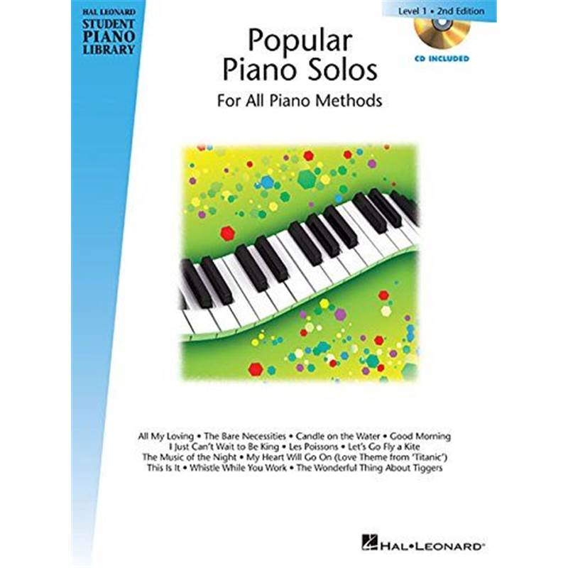 Compilation - Hal Leonard Student Piano Library More Popular Piano Solos Grade 1 + Cd