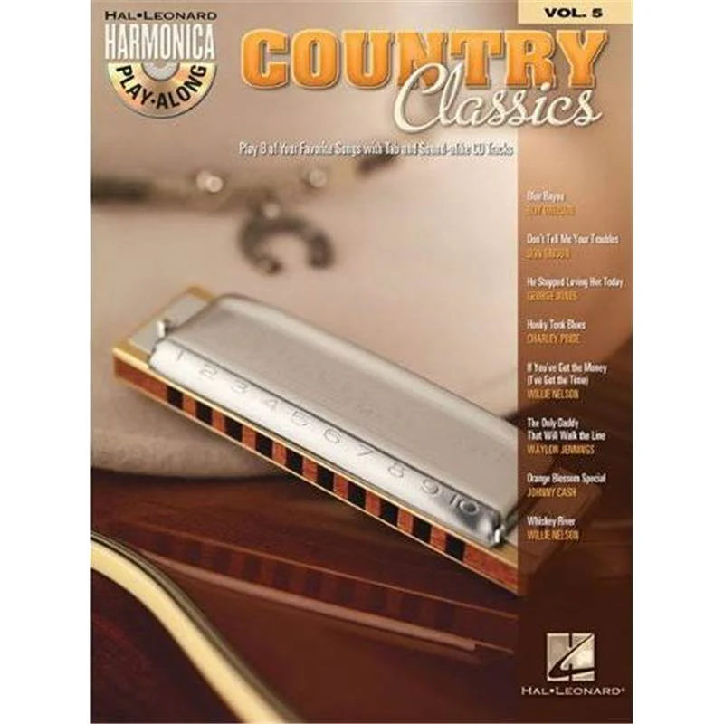 Compilation - Harmonica Play Along Vol.5 Country Classics + Cd