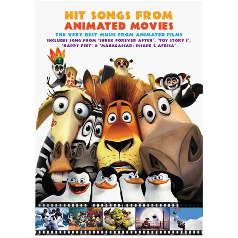 Compilation - Hits Songs From Animated Movies P/V/G