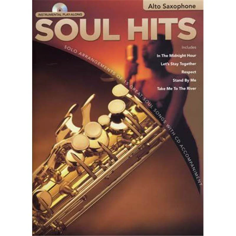 Compilation - Instrumental Play Along Soul Hits Alto Saxophone + Cd