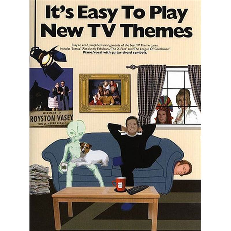 Compilation - It's Easy To Play New Tv Themes Piano Facile/voix/guitare