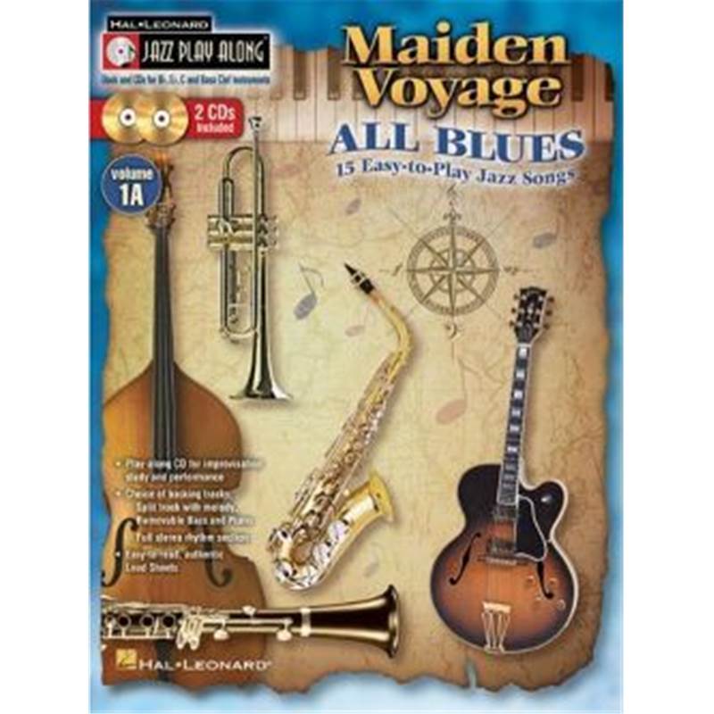 Compilation - Jazz Play Along Easy To Play Jazz Vol.1a Maiden Voyage + 2 Cd