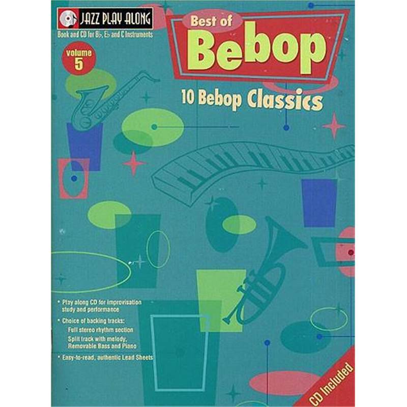 Compilation - Jazz Play Along Vol.005 Best Of Bebop + Cd