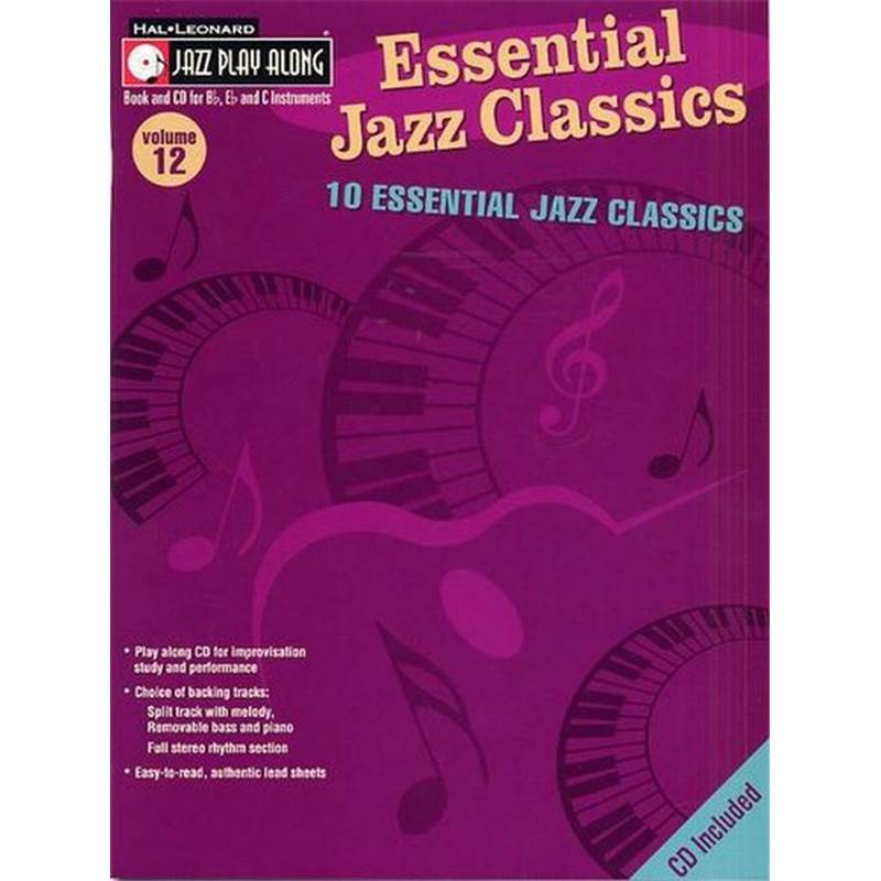 Compilation - Jazz Play Along Vol.012 Essentials Jazz Classics + Cd