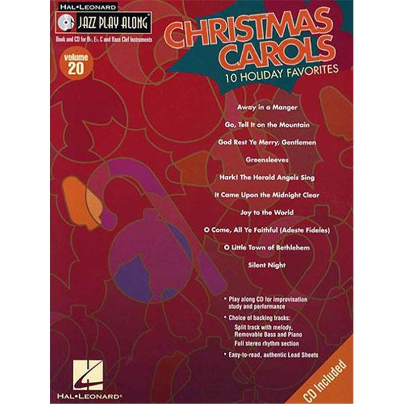 Compilation - Jazz Play Along Vol.020 Christmas Carols + Cd