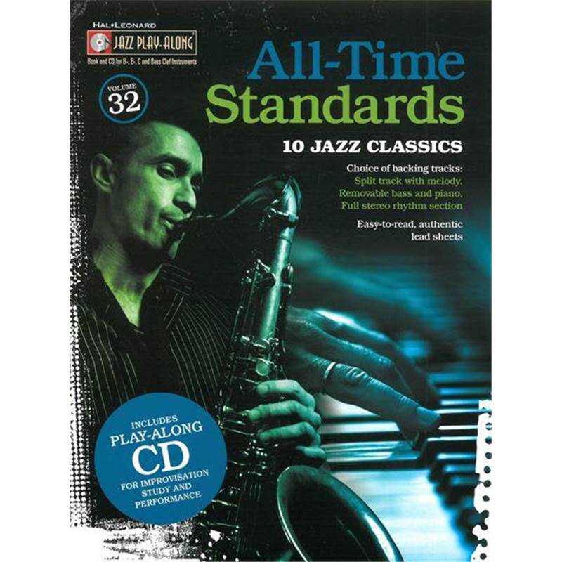 Compilation - Jazz Play Along Vol.032 All Time Standards + Cd