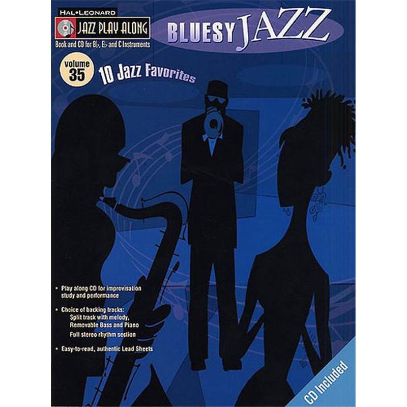Compilation - Jazz Play Along Vol.035 Bluesy Jazz + Cd