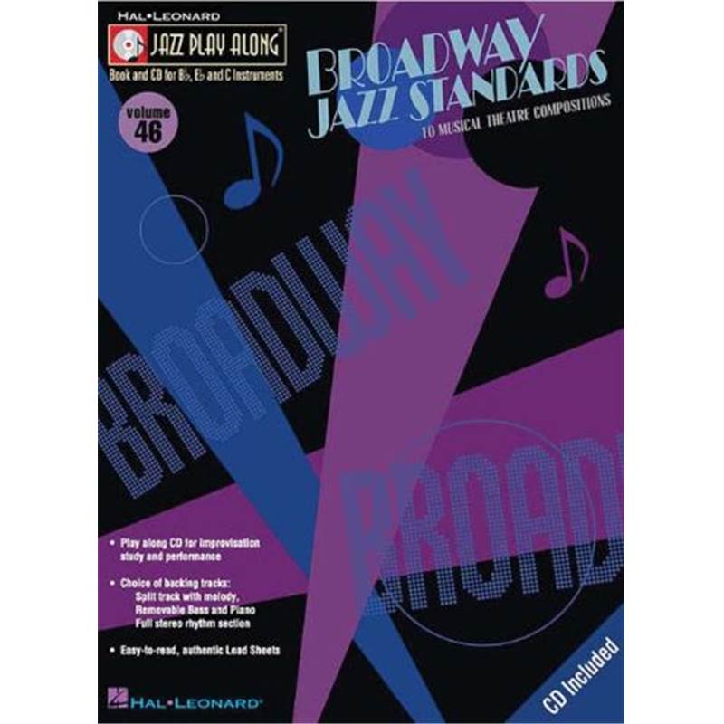 Compilation - Jazz Play-along Vol.046 Broadway Jazz Standards + Cd