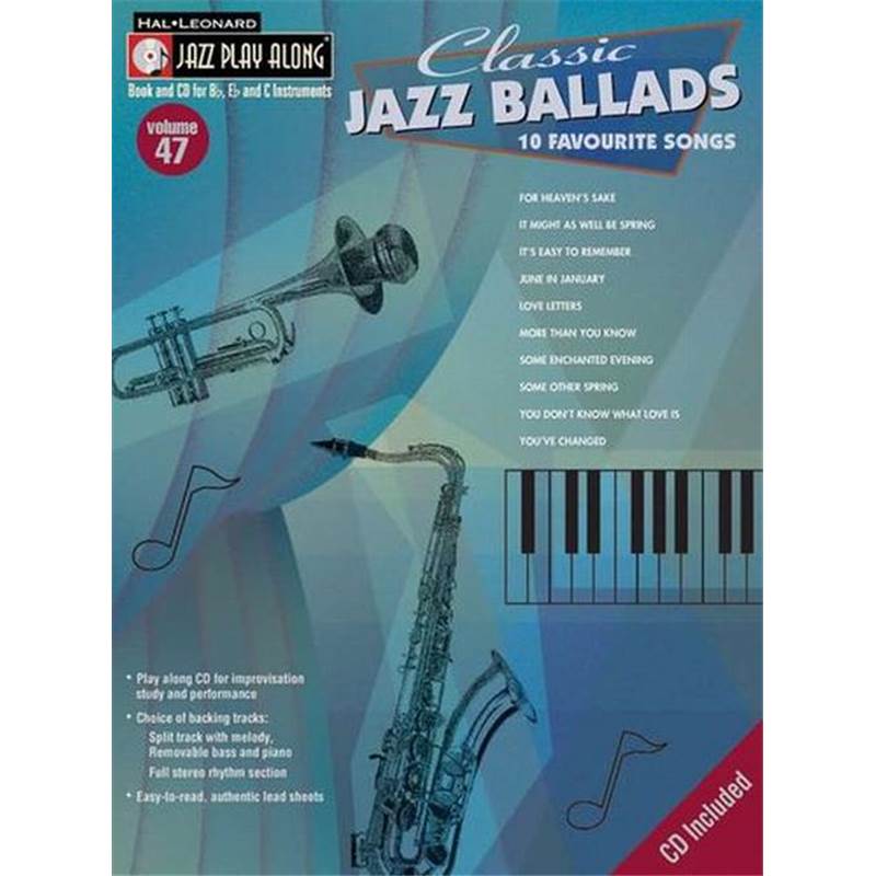 Compilation - Jazz Play Along Vol.047 Classic Jazz Ballads + Cd