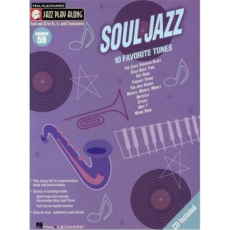 Compilation - Jazz Play Along Vol.059 Soul Jazz + Cd