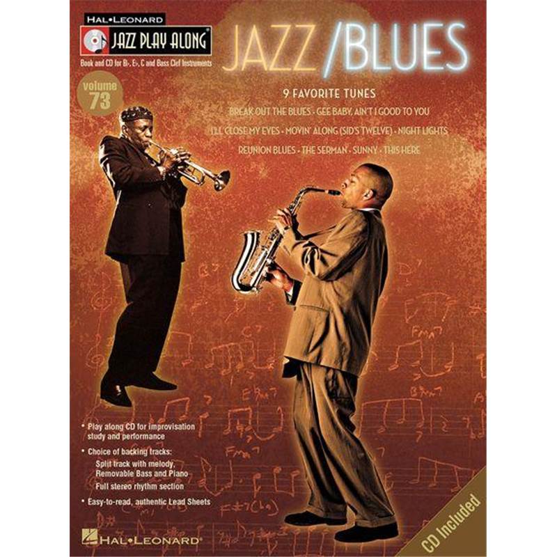 Compilation - Jazz Play Along Vol.073 Jazz/blues + Cd