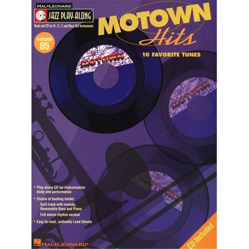 Compilation - Jazz Play Along Vol.085 Motown Hits + Cd