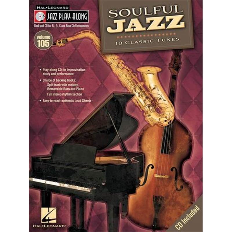 Compilation - Jazz Play Along Vol.105 Soulful Jazz + Cd