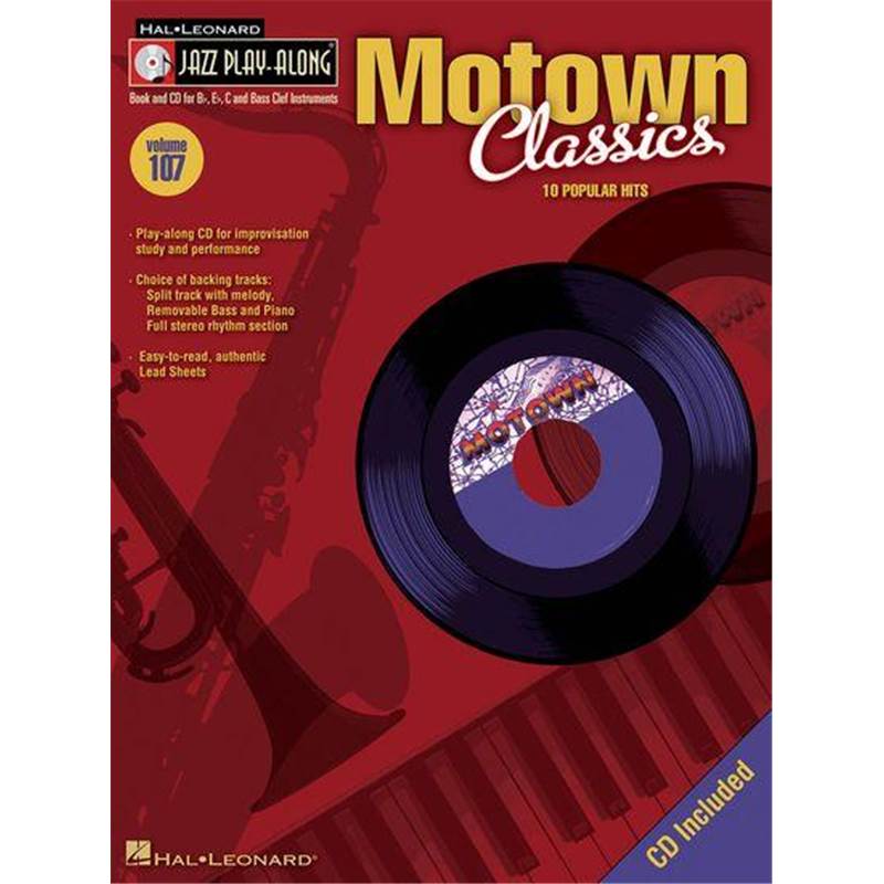 Compilation - Jazz Play Along Vol.107 Motown Classics + Cd
