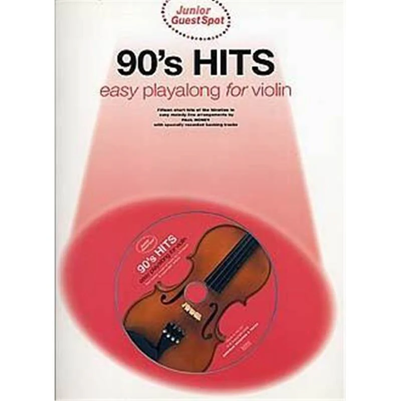 Compilation - Junior Guest Spot 90's Hits pour Violon + Cd