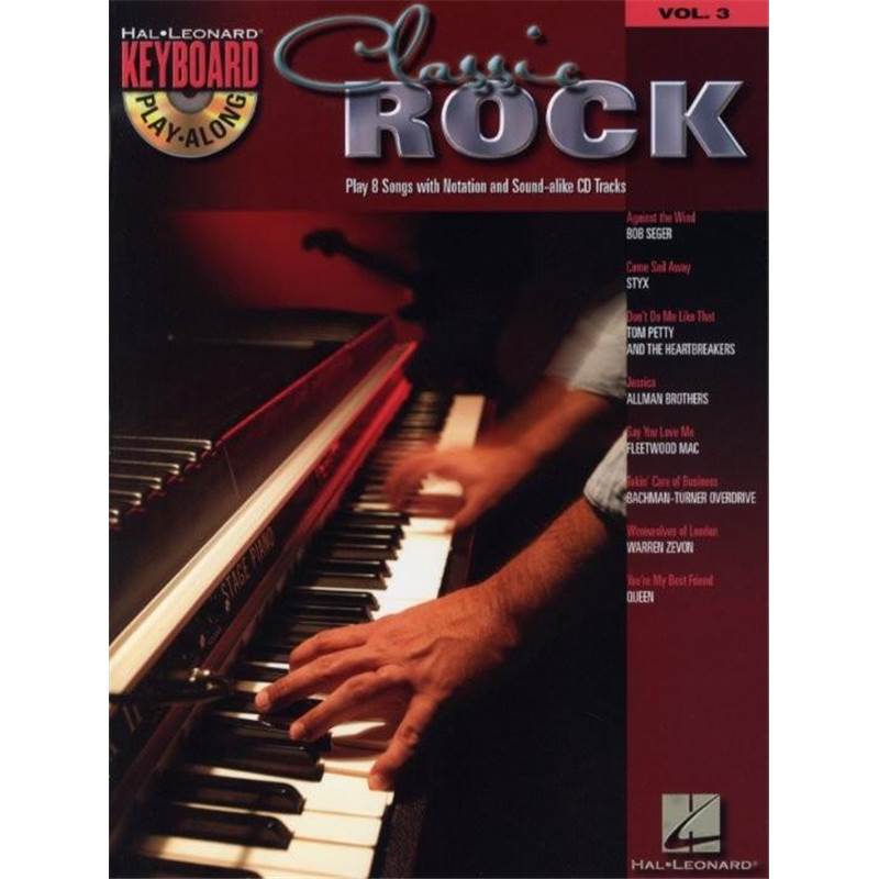 Compilation - Keyboard Play Along Vol.03 Classic Rock + Cd