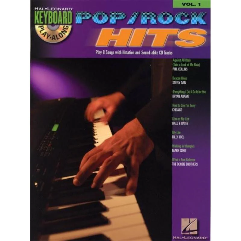 Compilation - Keyboard Play Along Vol.1 Pop/rock Hits + Cd
