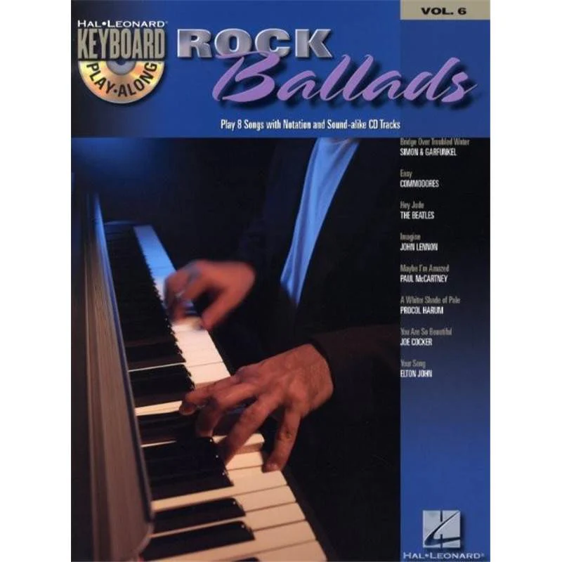 Compilation - Keyboard Play Along Vol.6 Rock Ballad+ Cd