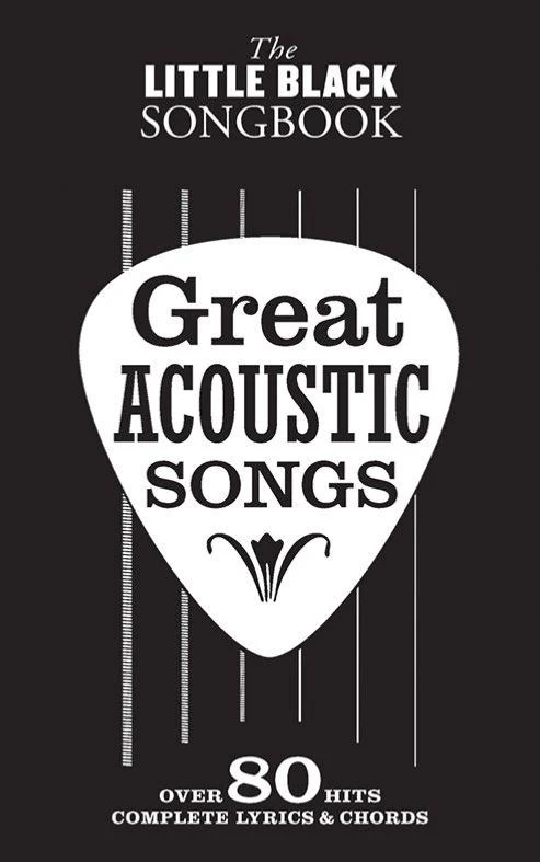 Compilation - Little Black Songbook Great Acoustic Songs 80 Hits