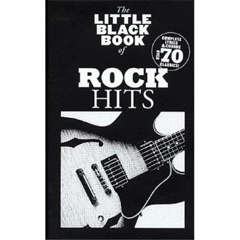 Compilation - Little Black Songbook Rock Hits Plus de 70 Chansons Format Poche
