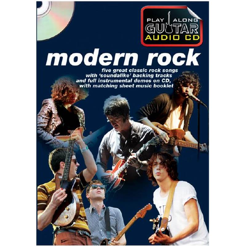 Compilation - Modern Rock Play Along Guitar + Cd