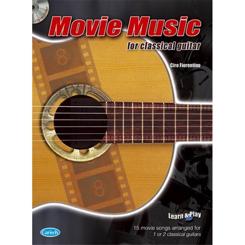 Compilation - Movie Music For Classical Guitar + Cd