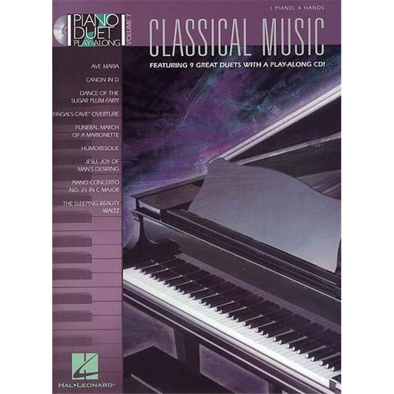 Compilation - Piano Duet Play Along Vol.07 Classical Music + Cd
