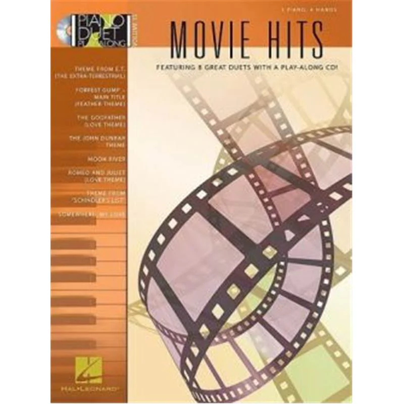 Compilation - Piano Duet Play Along Vol.13 Movie Hits + Cd