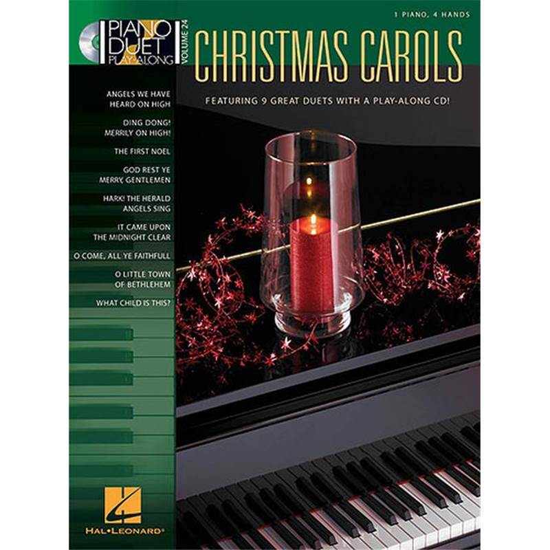 Compilation - Piano Duet Play Along Vol.24 Christmas Carols + Cd