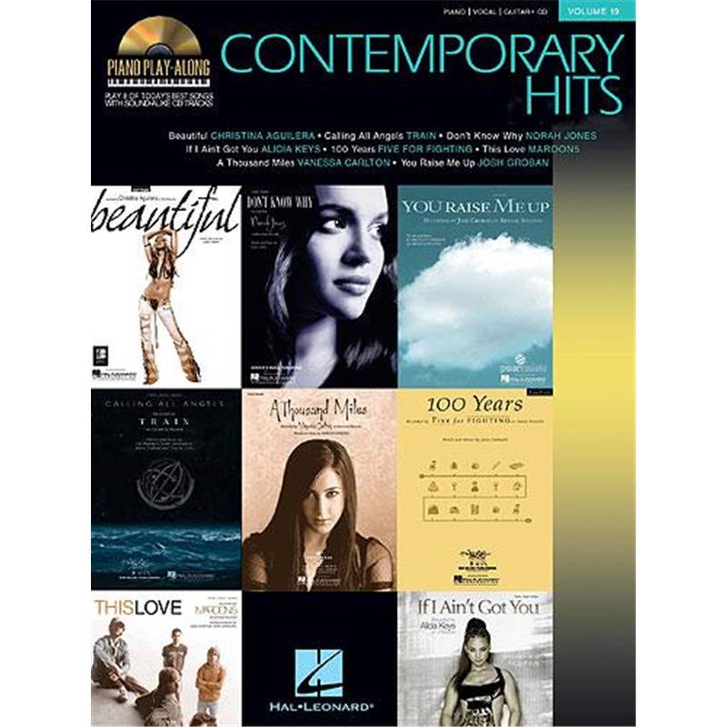 Compilation - Piano Play Along Vol.019 Contemporary Hits + Cd