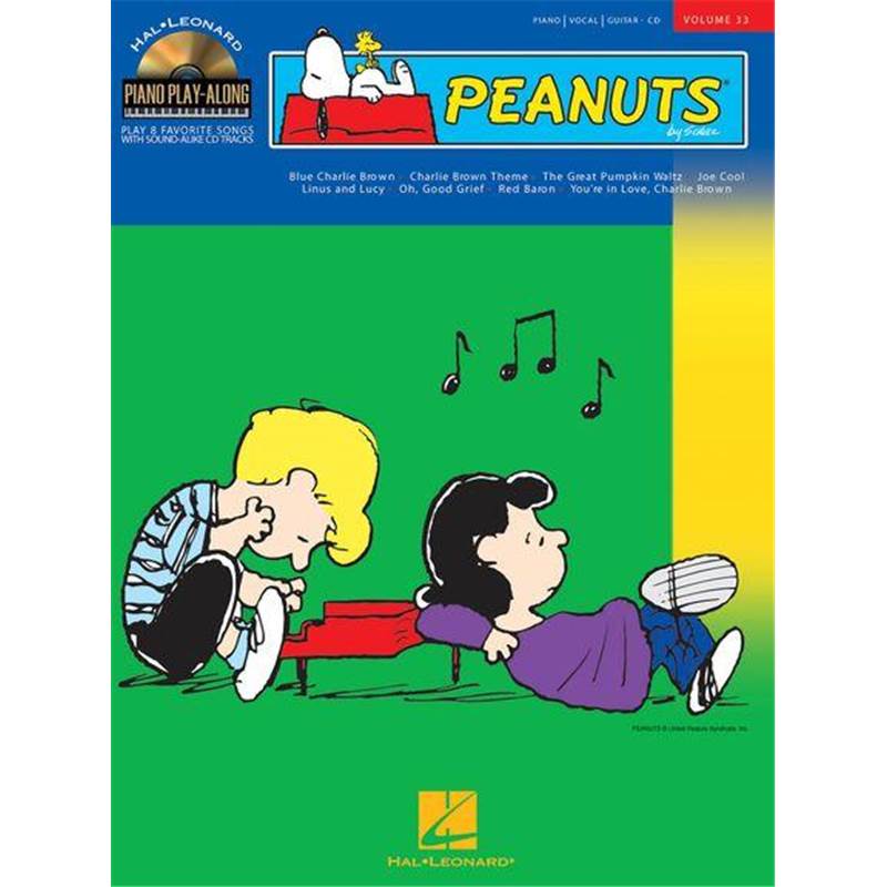 Compilation - Piano Play Along Vol.033 Peanuts + Cd