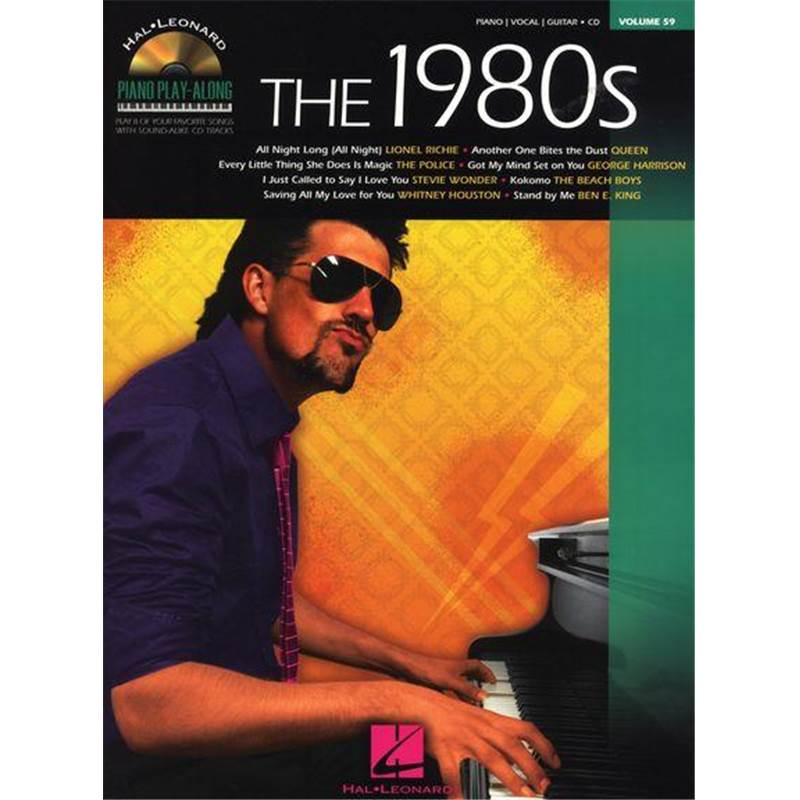 Compilation - Piano Play Along Vol.059 The 1980s + Cd