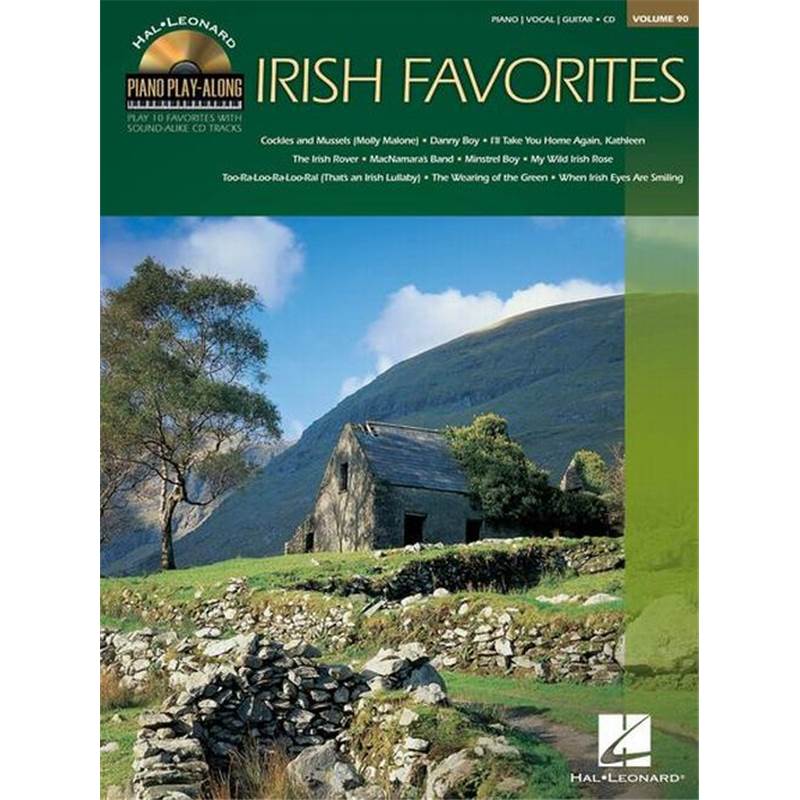 Compilation - Piano Play Along Vol.090 Irish Favorites + Cd