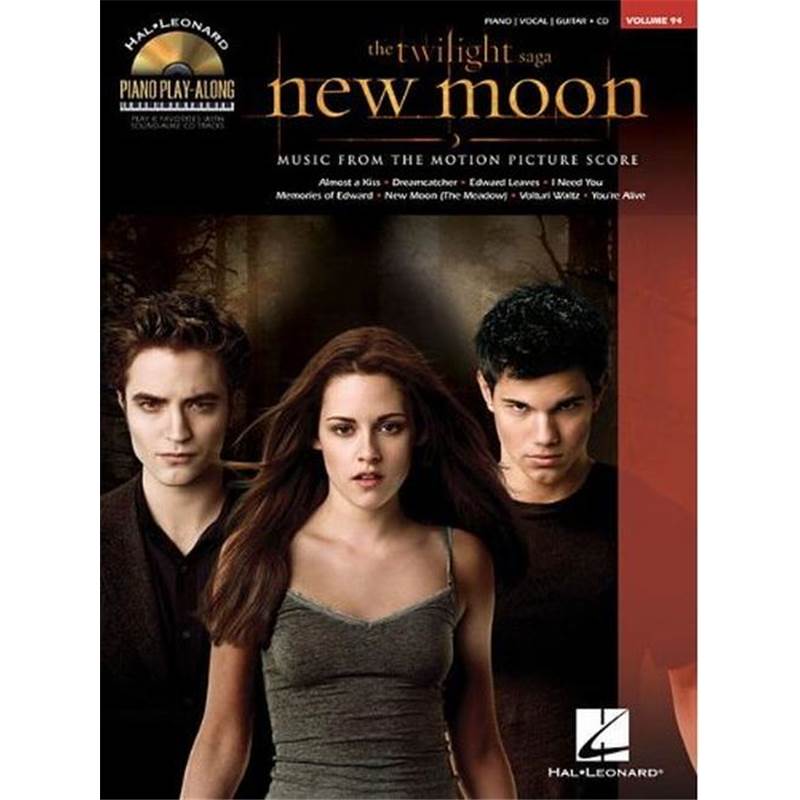 Compilation - Piano Play Along Vol.094 Twilight New Moon Score + Cd