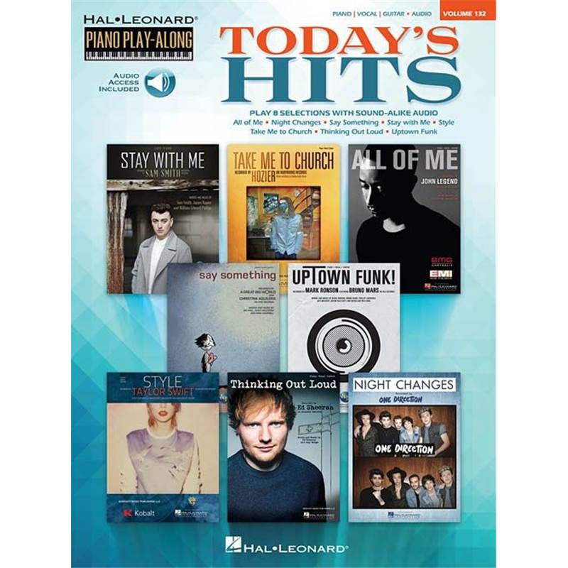 Compilation - Piano Play-along Vol.132 Today's Hits + Online Audio Access
