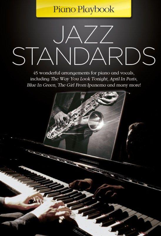 Compilation - Piano Playbook Jazz Standards P/V/G
