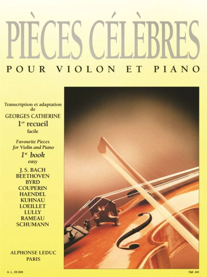 Compilation - Pieces Celebres Faciles Volume 1 - Violon et Piano