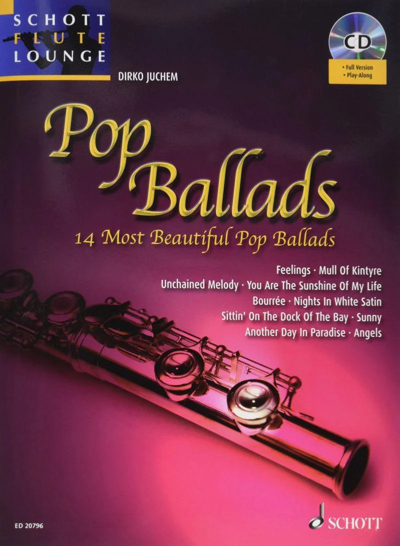 Compilation - Pop Ballads For Flute +online Audio File