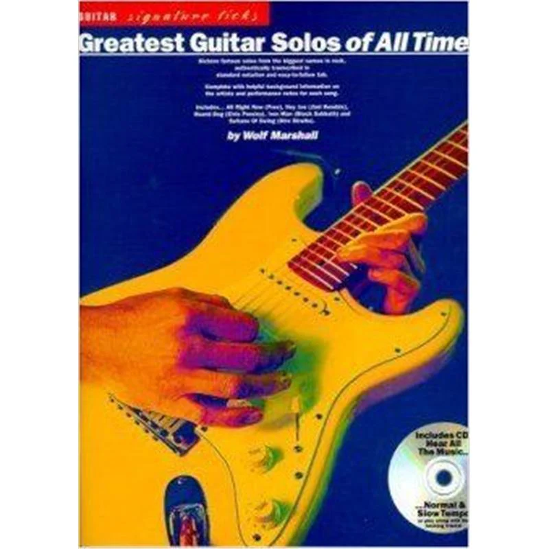 Compilation - Signature Licks Greatest Solo Of All Time Guitar Tab. + Cd …puis…