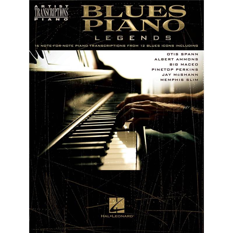 Compilation - The Blues Piano Legends 16 Note For Note Piano Transcriptions