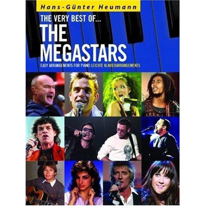 Compilation - The Very Best Of The Megastars For Easy Piano Solos + Cd