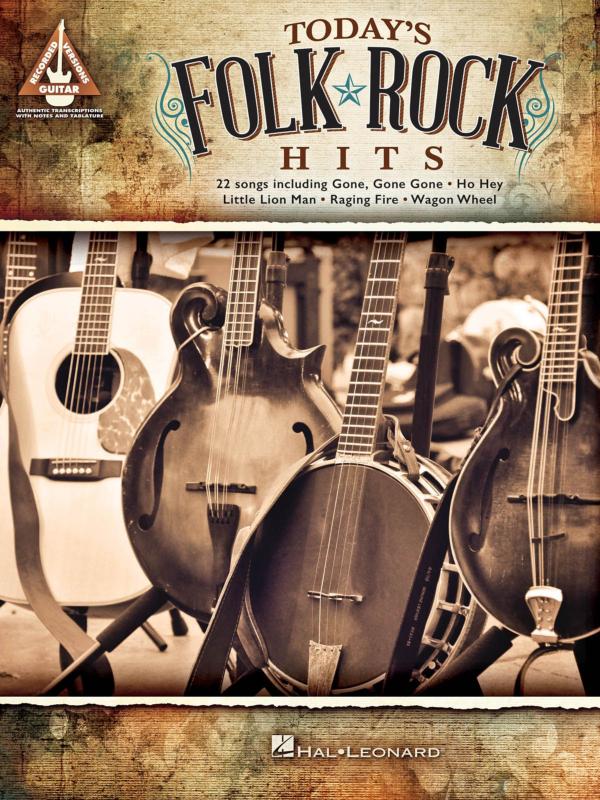 Compilation - Today's Folk Rock Hits Guitar Recorded Version