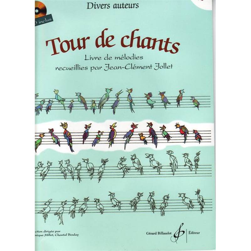 Compilation - Tour de Chants Livre de Melodies Vol.2 + Cd