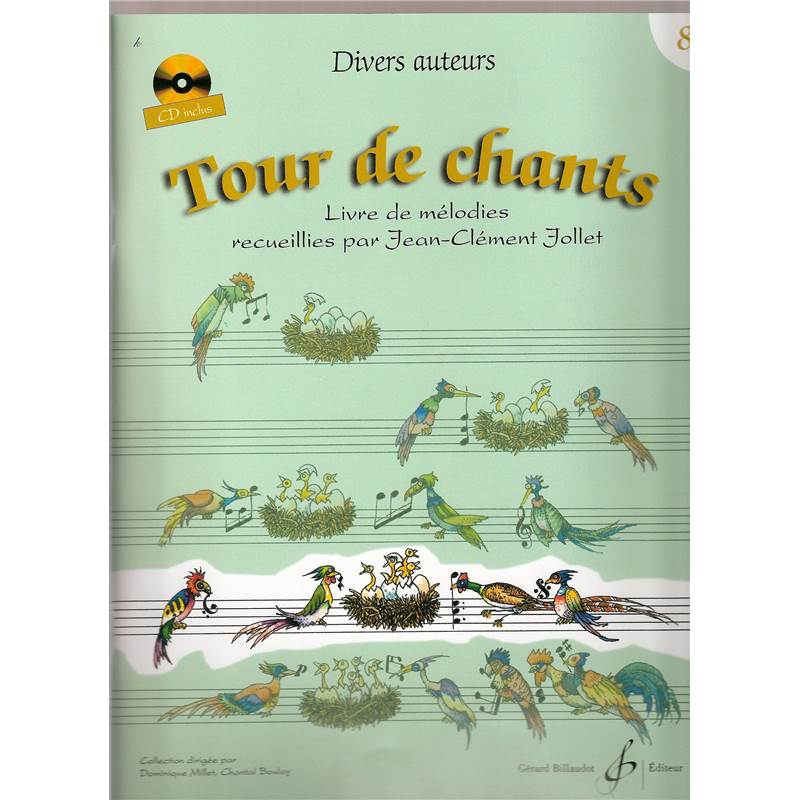 Compilation - Tour de Chants Livre de Melodies Volume 8 + Cd
