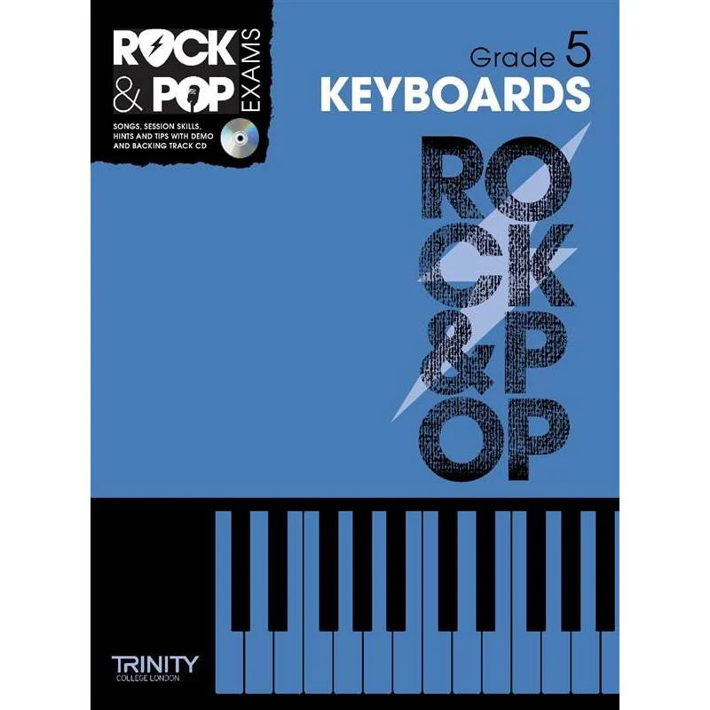 Compilation - Trinity College London : Rock & Pop Grade 5 For Keyboard + Cd