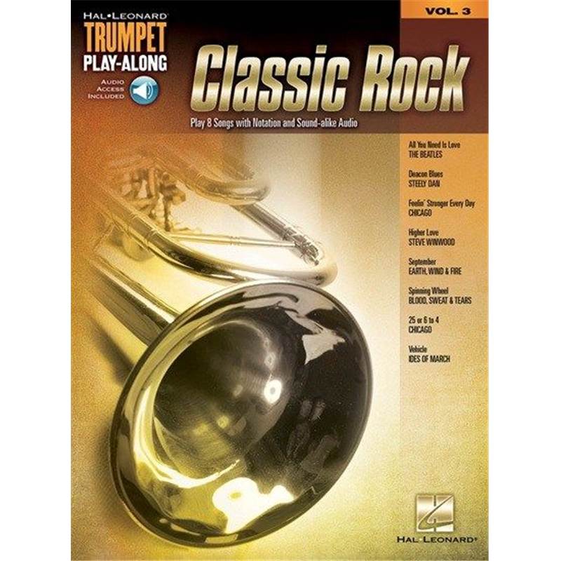 Compilation - Trumpet Play-along Vol.03 Classic Rock + Audio Access